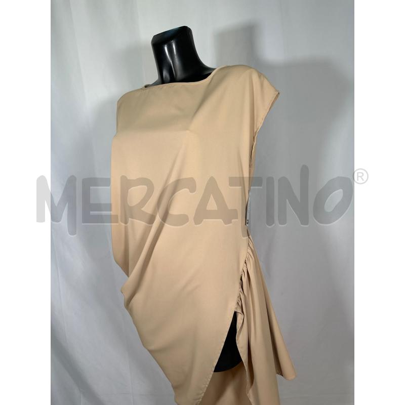 BLUSA BEIGE KORALLINE STORTA VOULANT | Mercatino dell'Usato San maurizio canavese 4