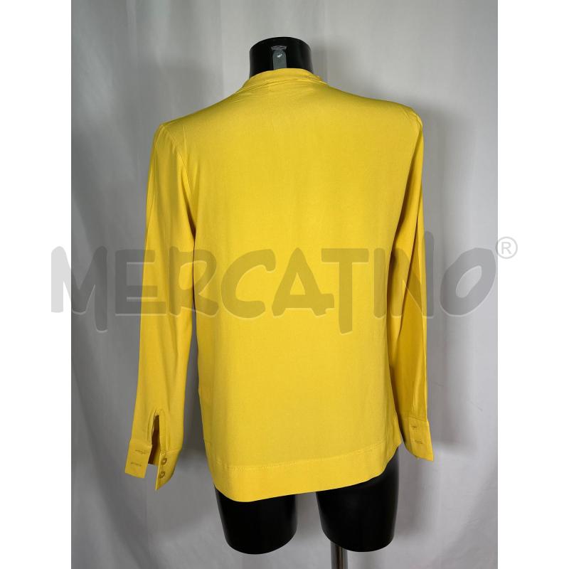 BLUSA DONNA KAOS SENAPE GIALLO  | Mercatino dell'Usato San maurizio canavese 3