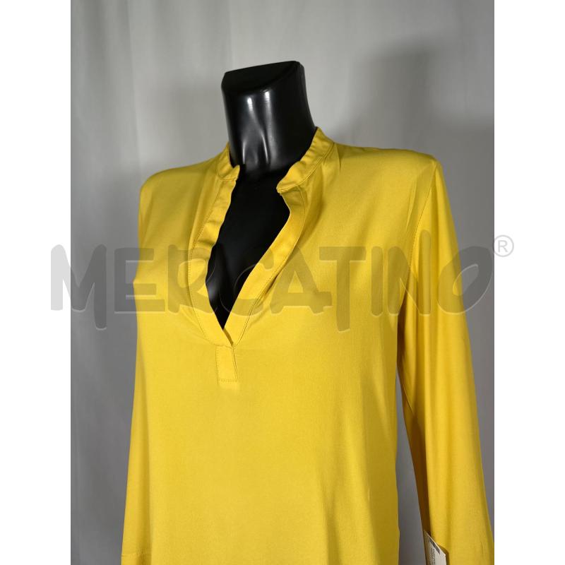 BLUSA DONNA KAOS SENAPE GIALLO  | Mercatino dell'Usato San maurizio canavese 4
