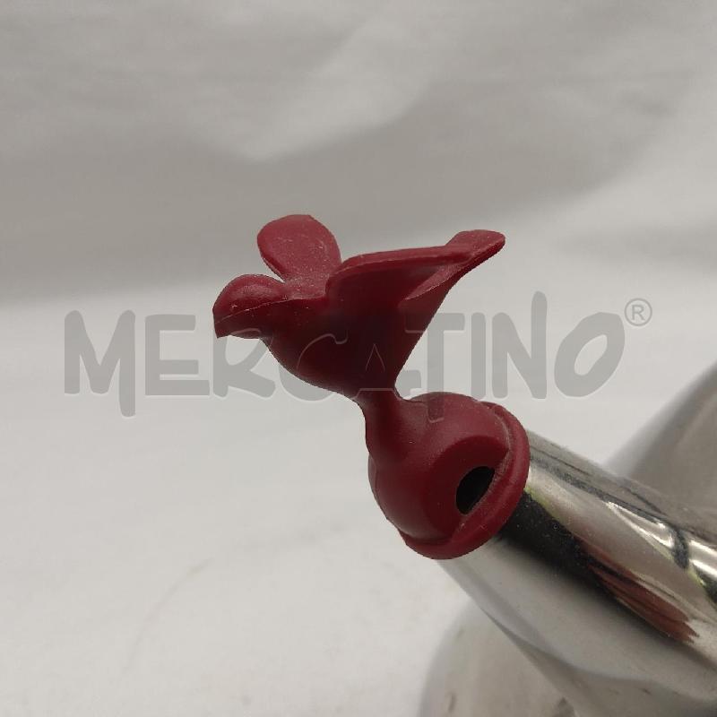 BOLLITORE ALESSI CON UCCELLINO MANICO AZZURRO | Mercatino dell'Usato San maurizio canavese 4