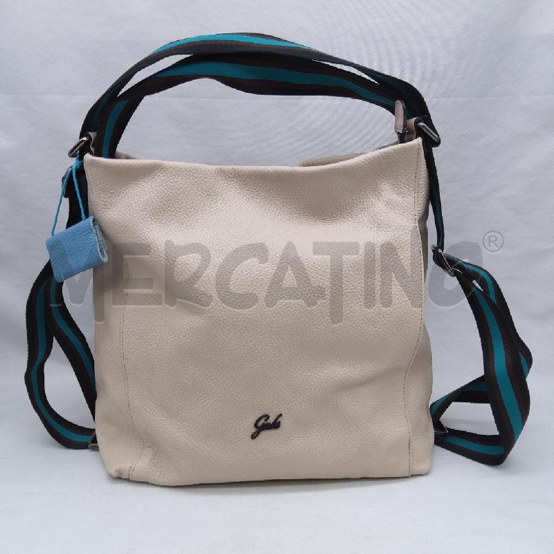 BORSA/ZAINETTO DONNA GABS BEIGE TRACOLLA PETROLIO MARRONE NERO   | Mercatino dell'Usato San maurizio canavese 1