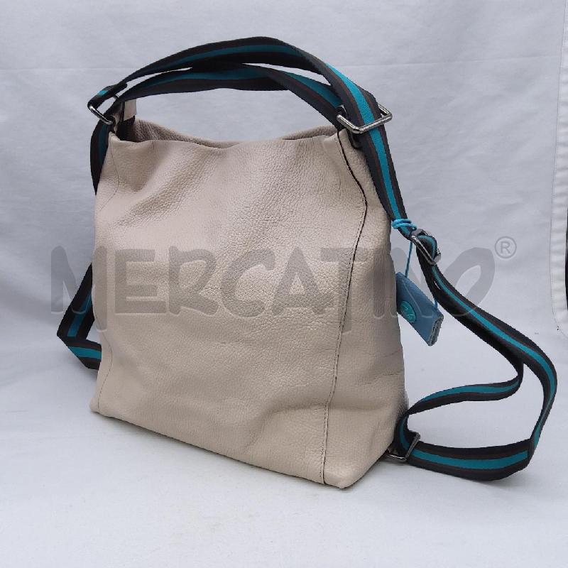 BORSA/ZAINETTO DONNA GABS BEIGE TRACOLLA PETROLIO MARRONE NERO   | Mercatino dell'Usato San maurizio canavese 3