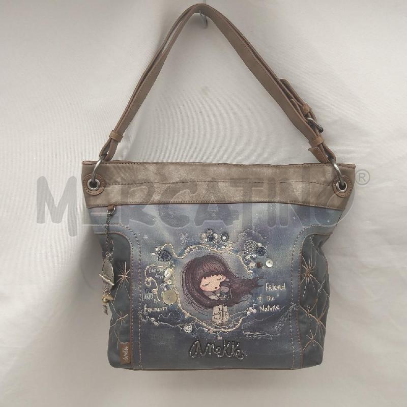 BORSA DONNA ANEKKE FRIEND OF THE NATURE TORTORA A SPALLA | Mercatino dell'Usato San maurizio canavese 1