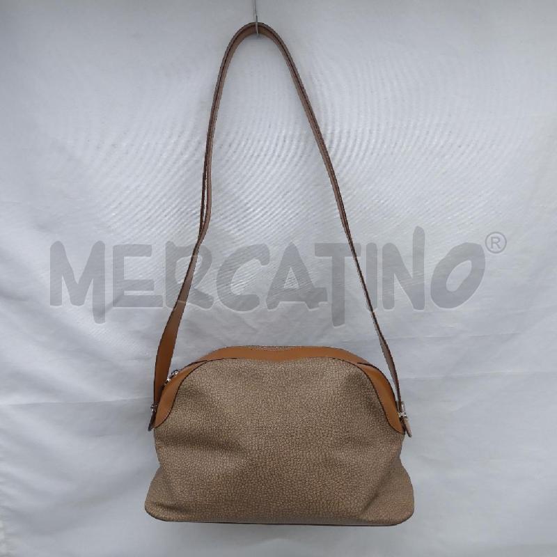 BORSA DONNA BORBONESE OCCHIO DI PERNICE MARRONE TRACOLLA DOPPIA | Mercatino dell'Usato San maurizio canavese 2