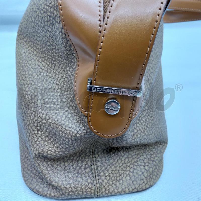 BORSA DONNA BORBONESE OCCHIO DI PERNICE MARRONE TRACOLLA DOPPIA | Mercatino dell'Usato San maurizio canavese 4