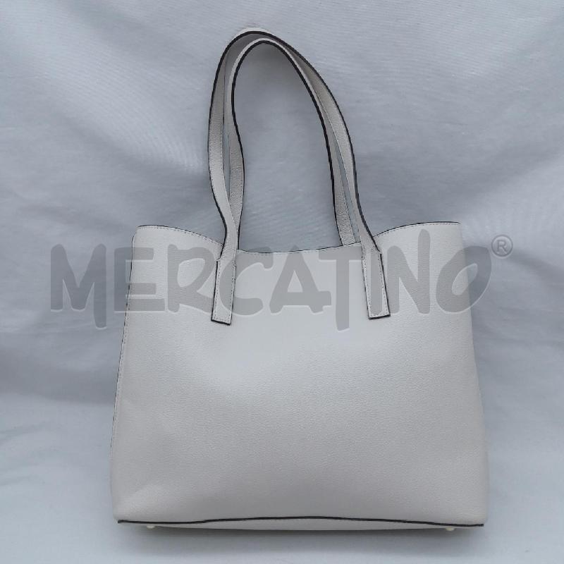 BORSA DONNA GUESS MERIDIAN GIRLFRIED TOTE AVORIO | Mercatino dell'Usato San maurizio canavese 3