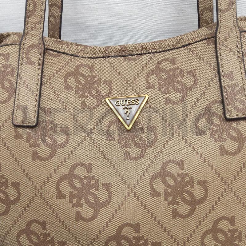 BORSA DONNA GUESS VIKKY LATTE LOGO  | Mercatino dell'Usato San maurizio canavese 2