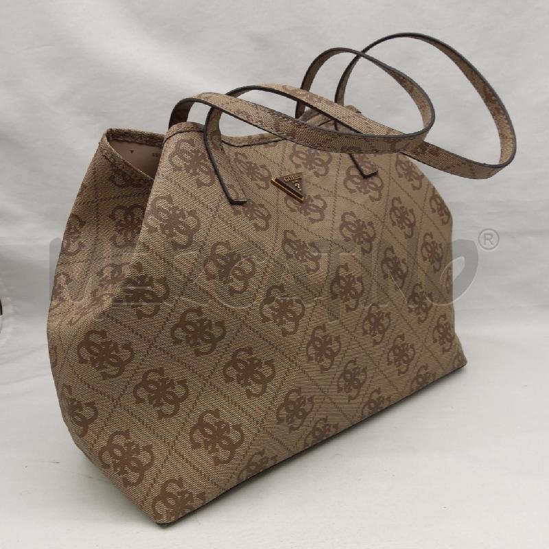 BORSA DONNA GUESS VIKKY LATTE LOGO  | Mercatino dell'Usato San maurizio canavese 3