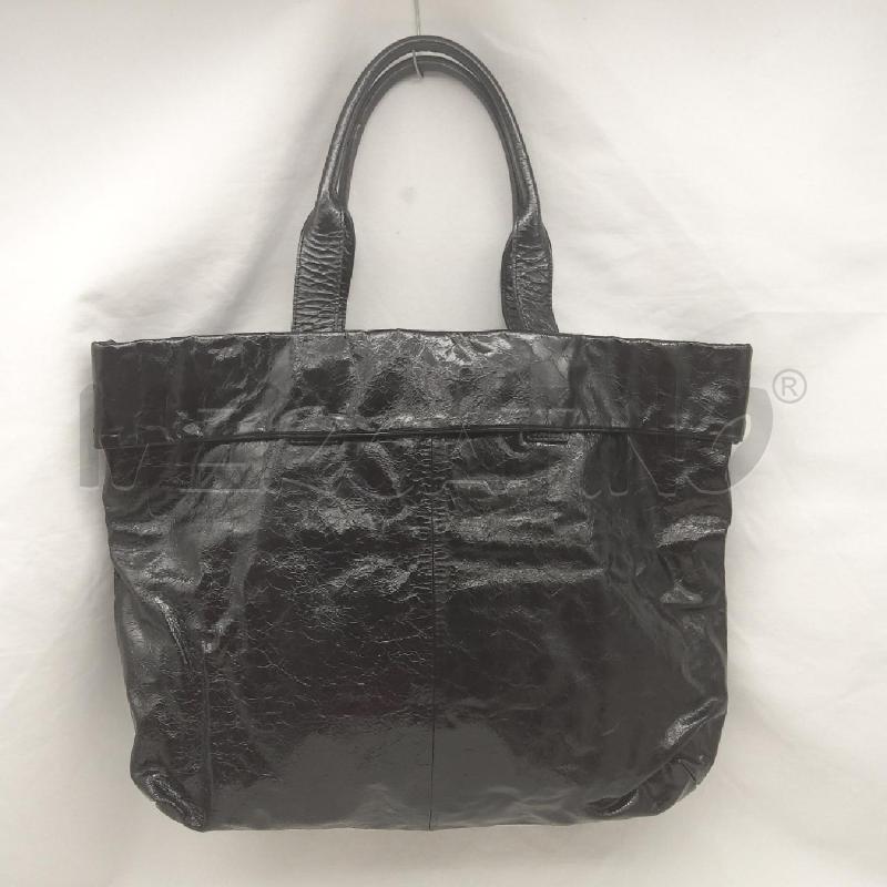 BORSA DONNA MAURO GRIFONI VERNICE EFFETTO STROPICCIATO  | Mercatino dell'Usato San maurizio canavese 3