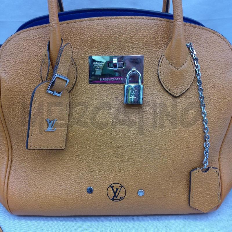 BORSA DONNA MILLA LOUIS VUITTON ARANCIO MARTELLATA INTERNO BLU | Mercatino dell'Usato San maurizio canavese 2