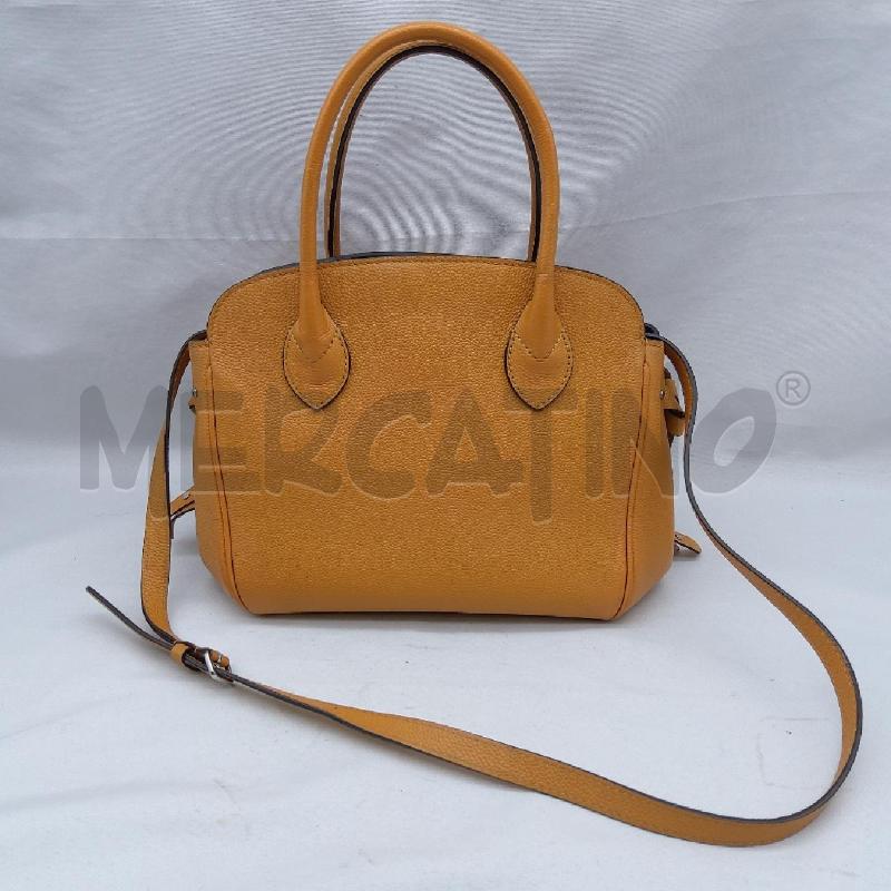 BORSA DONNA MILLA LOUIS VUITTON ARANCIO MARTELLATA INTERNO BLU | Mercatino dell'Usato San maurizio canavese 3
