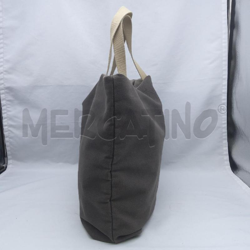 BORSA DONNA MUUN MARRONE GRIGIO MANICI BEIGE  | Mercatino dell'Usato San maurizio canavese 3