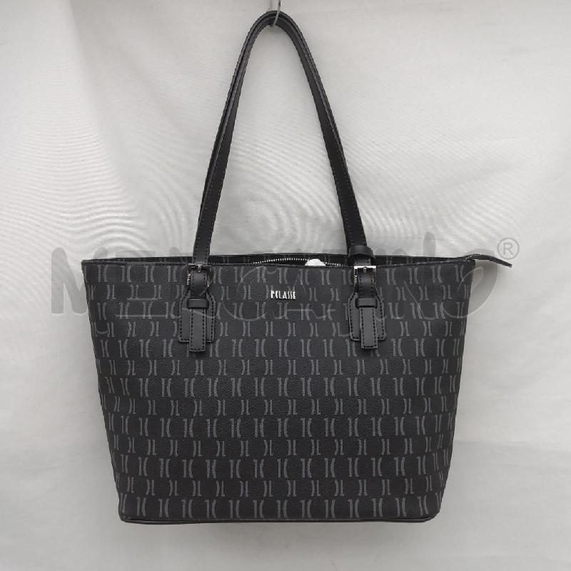 BORSA DONNA PRIMA CLASSE NERO MONOGRAM | Mercatino dell'Usato San maurizio canavese 1