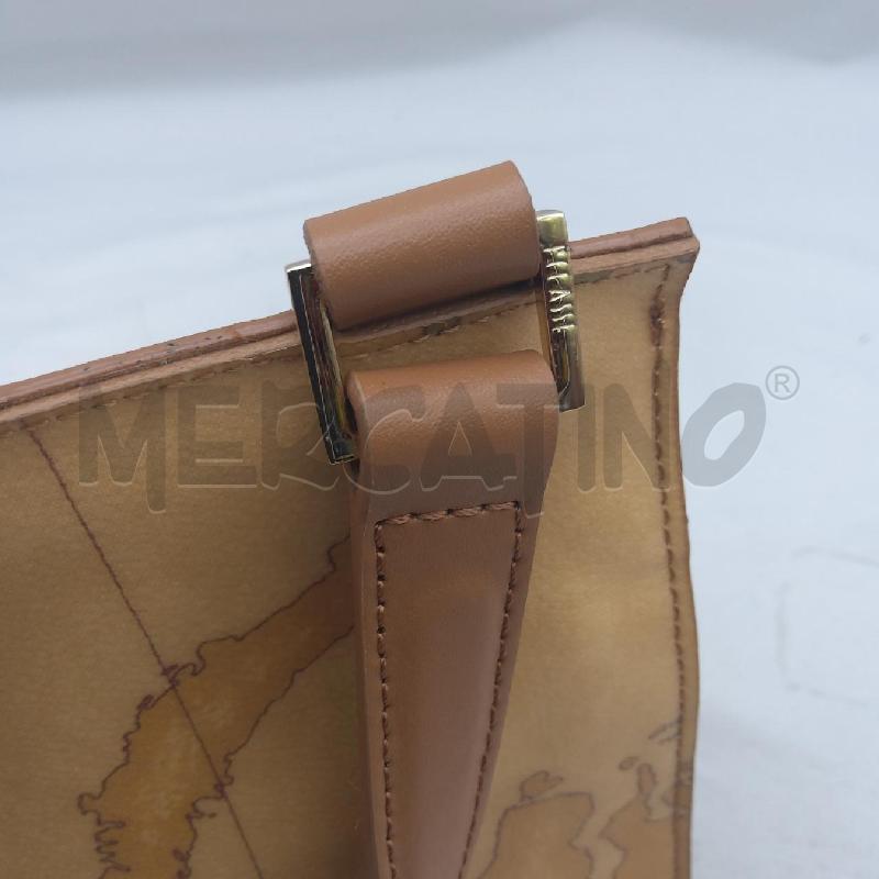 BORSA DONNA PRIMA CLASSE SOTTOSPALLA INTRECCIO BIANCO E TABACCO  | Mercatino dell'Usato San maurizio canavese 5