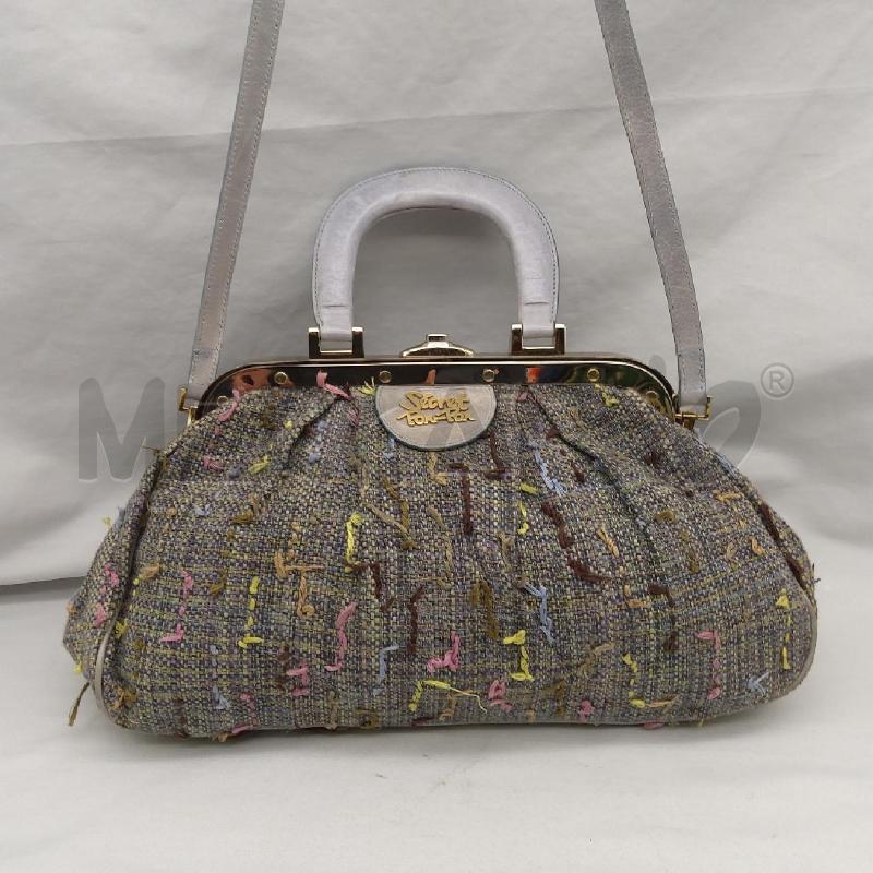 BORSA DONNA SECRET PON PON CORDA VERDE GIALLO AZZ MET DOR  | Mercatino dell'Usato San maurizio canavese 1