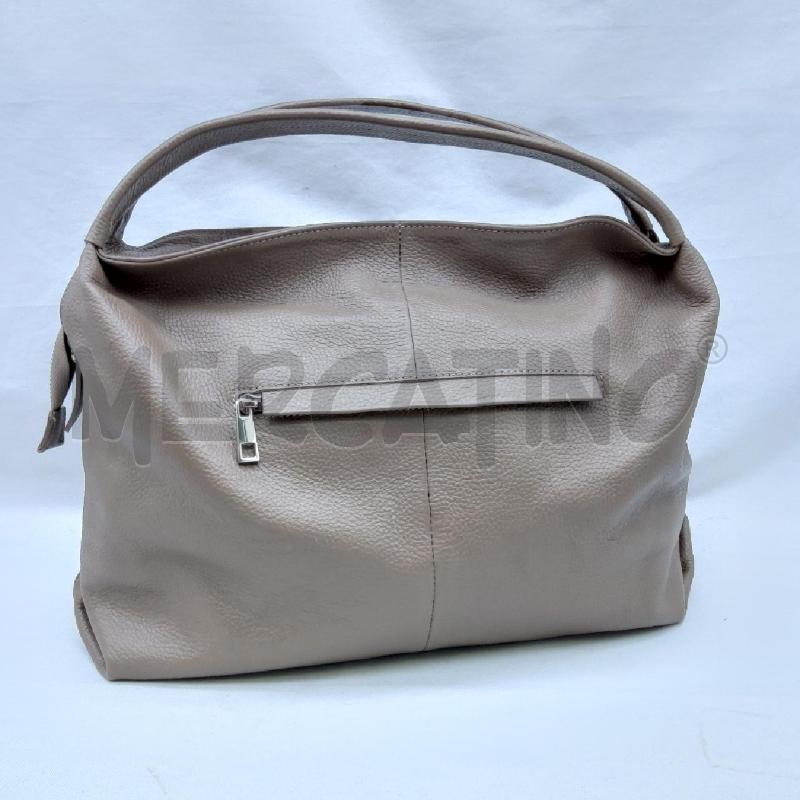 BORSA DONNA VERA PELLE CHAVAL FIRENZE MARRONE DOPPIO MANICO | Mercatino dell'Usato San maurizio canavese 1