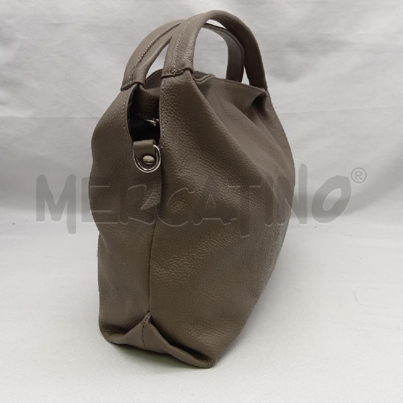BORSA DONNA VERA PELLE CHAVAL FIRENZE MARRONE DOPPIO MANICO | Mercatino dell'Usato San maurizio canavese 5