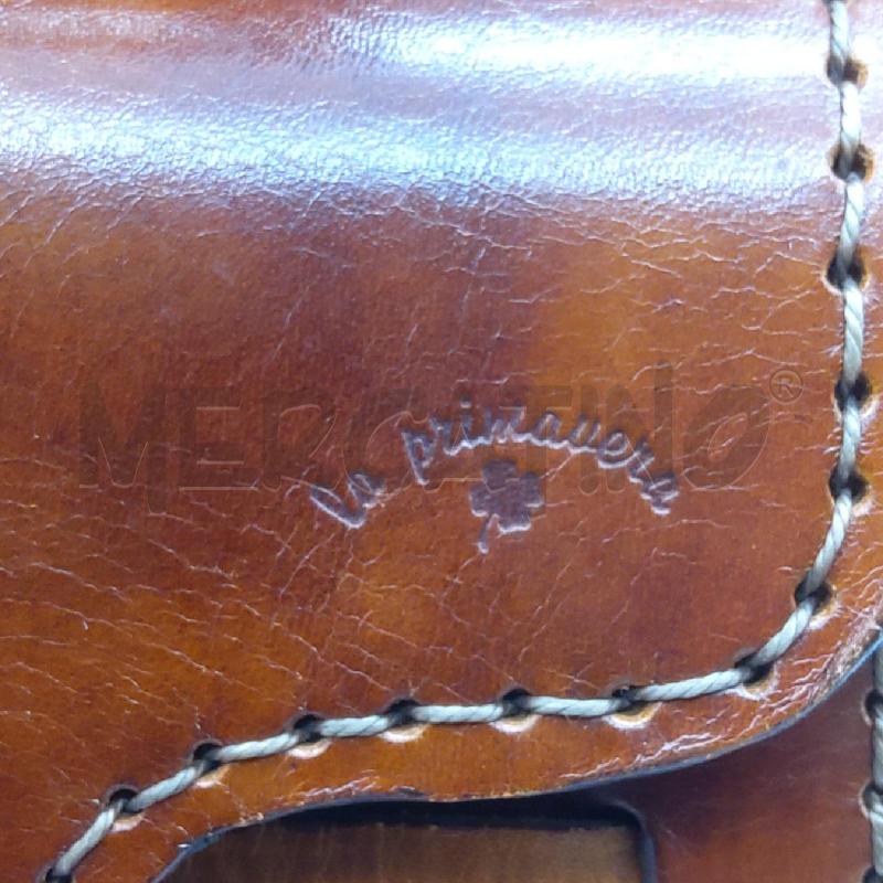 BORSA D VERA PELLE CARTELLA MARRO CHIUSURA DORATA  | Mercatino dell'Usato San maurizio canavese 4