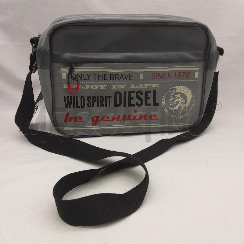 BORSA PORTA PC DIESEL GRIGIO CHIARO | Mercatino dell'Usato San maurizio canavese 1