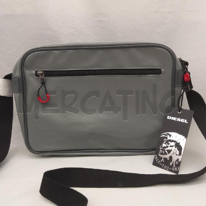 BORSA PORTA PC DIESEL GRIGIO CHIARO | Mercatino dell'Usato San maurizio canavese 3