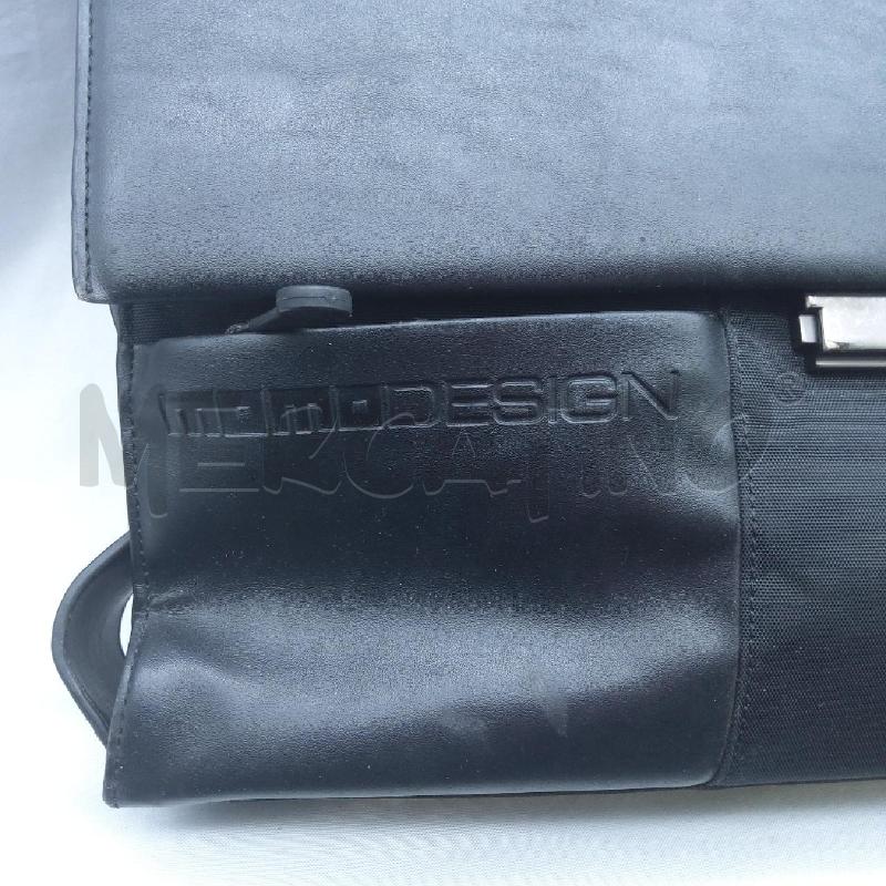 BORSA PORTA PC MOMO DESIGN PELLE ECOLOGICA STOFFA | Mercatino dell'Usato San maurizio canavese 2