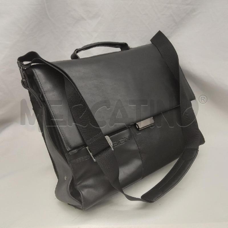 BORSA PORTA PC MOMO DESIGN PELLE ECOLOGICA STOFFA | Mercatino dell'Usato San maurizio canavese 4