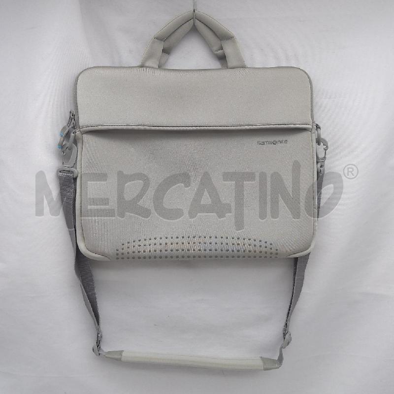 BORSA PORTA PC SAMSONITE GRIGIO | Mercatino dell'Usato San maurizio canavese 1