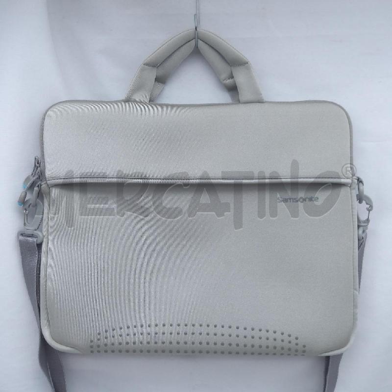 BORSA PORTA PC SAMSONITE GRIGIO | Mercatino dell'Usato San maurizio canavese 2