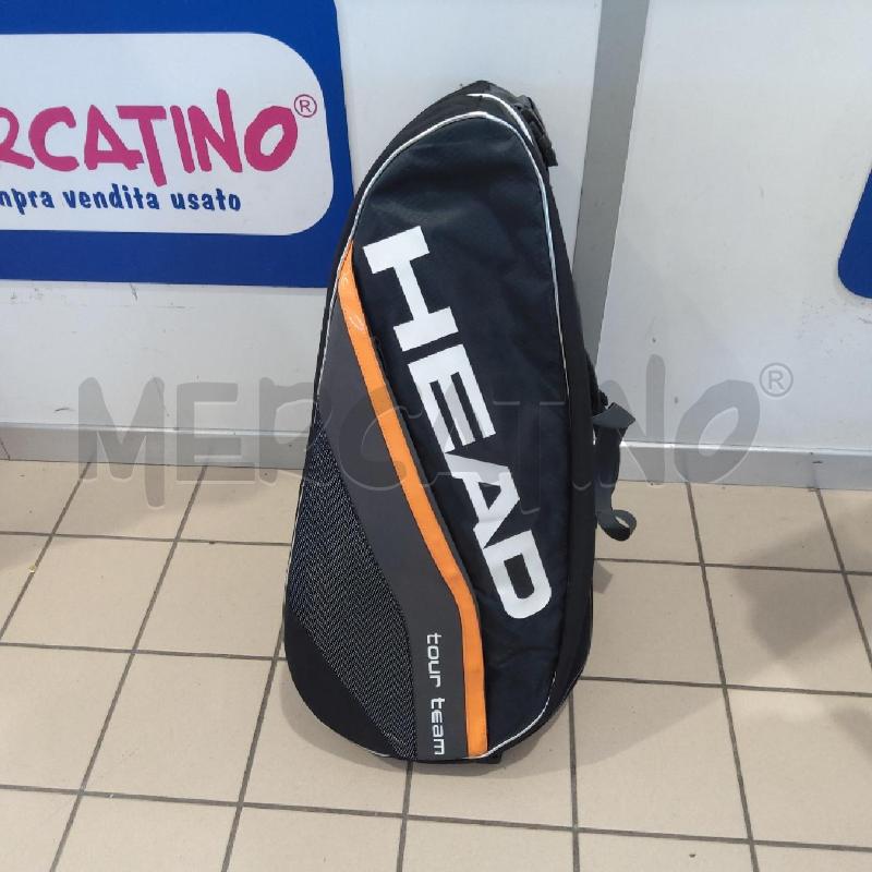BORSA TENNIS DOPPIA HEAD NERA | Mercatino dell'Usato San maurizio canavese 1