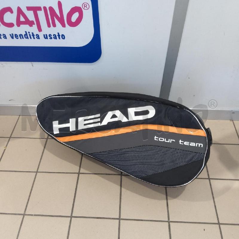 BORSA TENNIS DOPPIA HEAD NERA | Mercatino dell'Usato San maurizio canavese 3