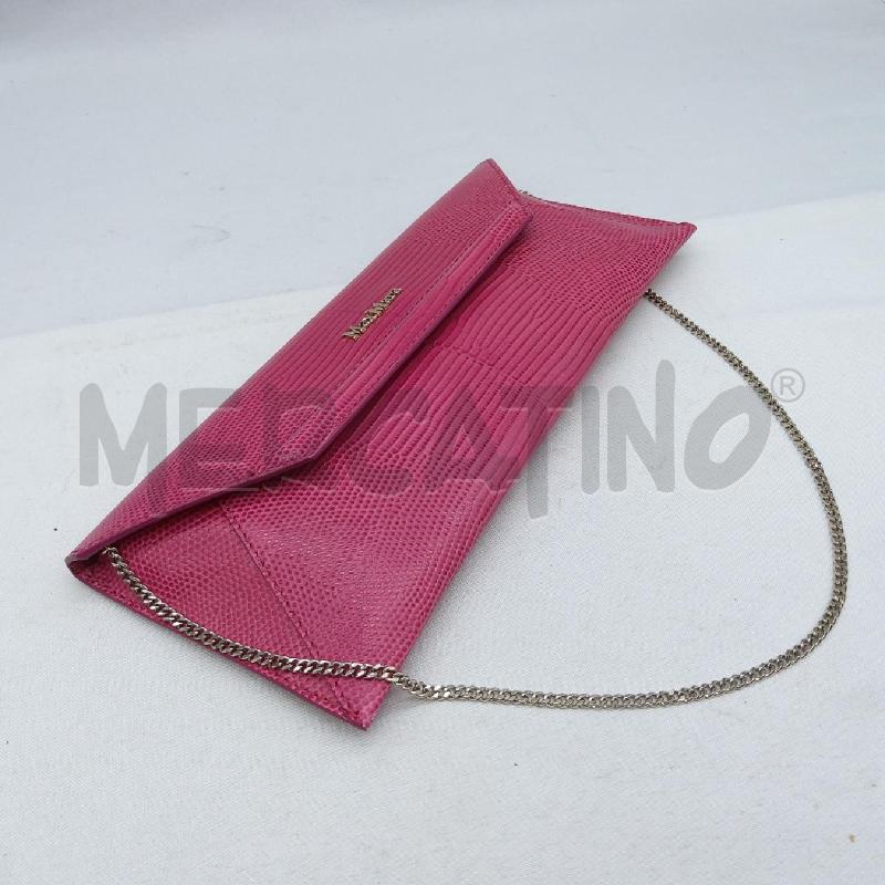 BORSETTA BAGUETTE FUCSIA MAX MARA CATENELLA | Mercatino dell'Usato San maurizio canavese 4