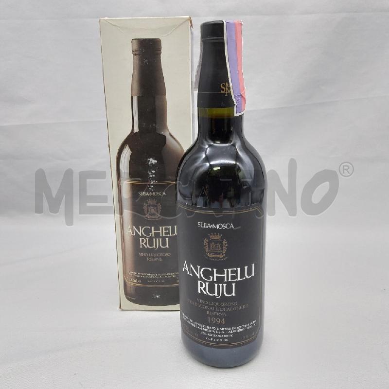 BOTTIGLIA ANGHELU RUJU RISERVA 1994 +SCATOLA | Mercatino dell'Usato San maurizio canavese 1