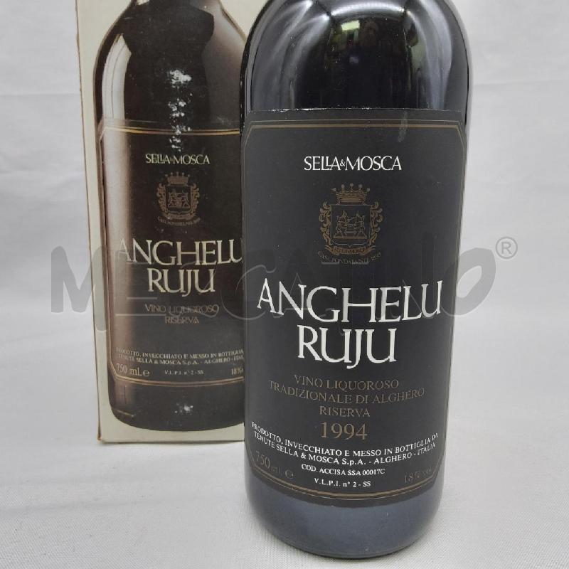 BOTTIGLIA ANGHELU RUJU RISERVA 1994 +SCATOLA | Mercatino dell'Usato San maurizio canavese 2