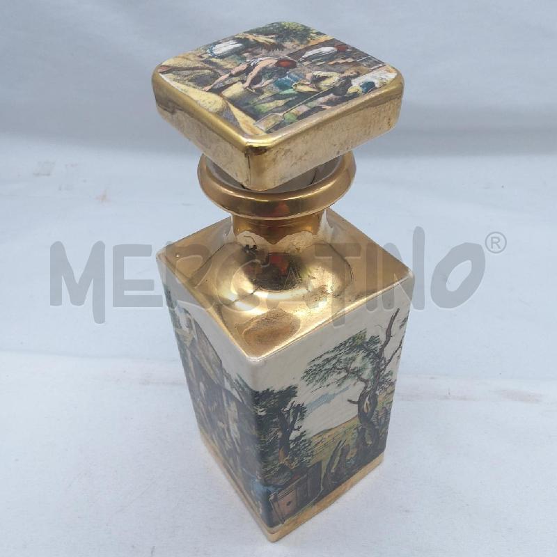BOTTIGLIA CERAMICA ARTISTICA SSF ITALY SCENA POPOLARE CAMPANIA | Mercatino dell'Usato San maurizio canavese 2