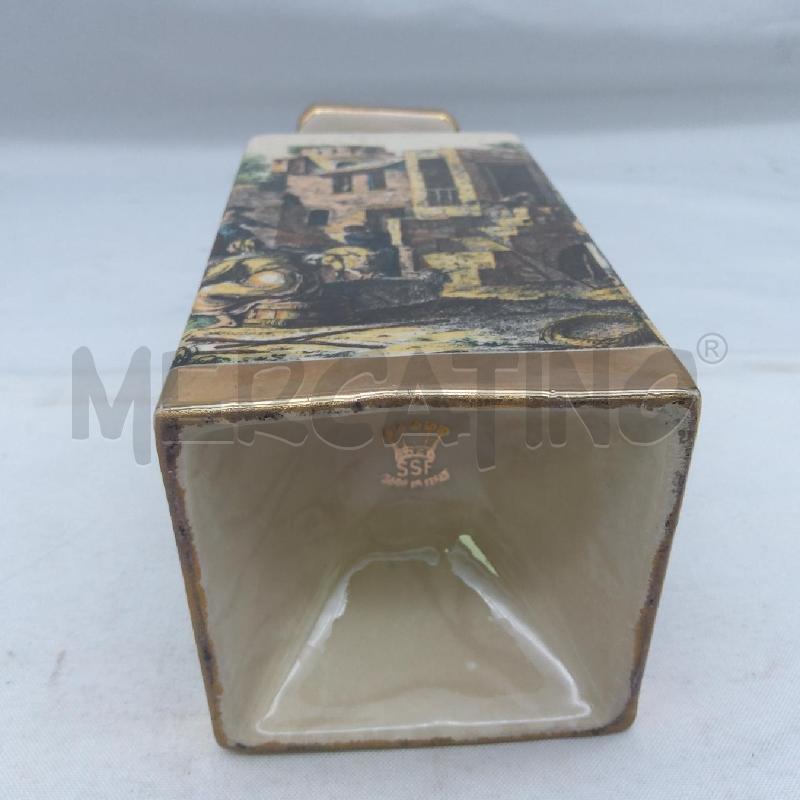 BOTTIGLIA CERAMICA ARTISTICA SSF ITALY SCENA POPOLARE CAMPANIA | Mercatino dell'Usato San maurizio canavese 4