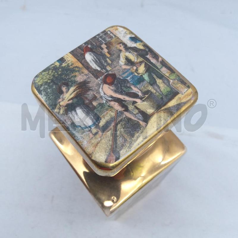 BOTTIGLIA CERAMICA ARTISTICA SSF ITALY SCENA POPOLARE CAMPANIA | Mercatino dell'Usato San maurizio canavese 5
