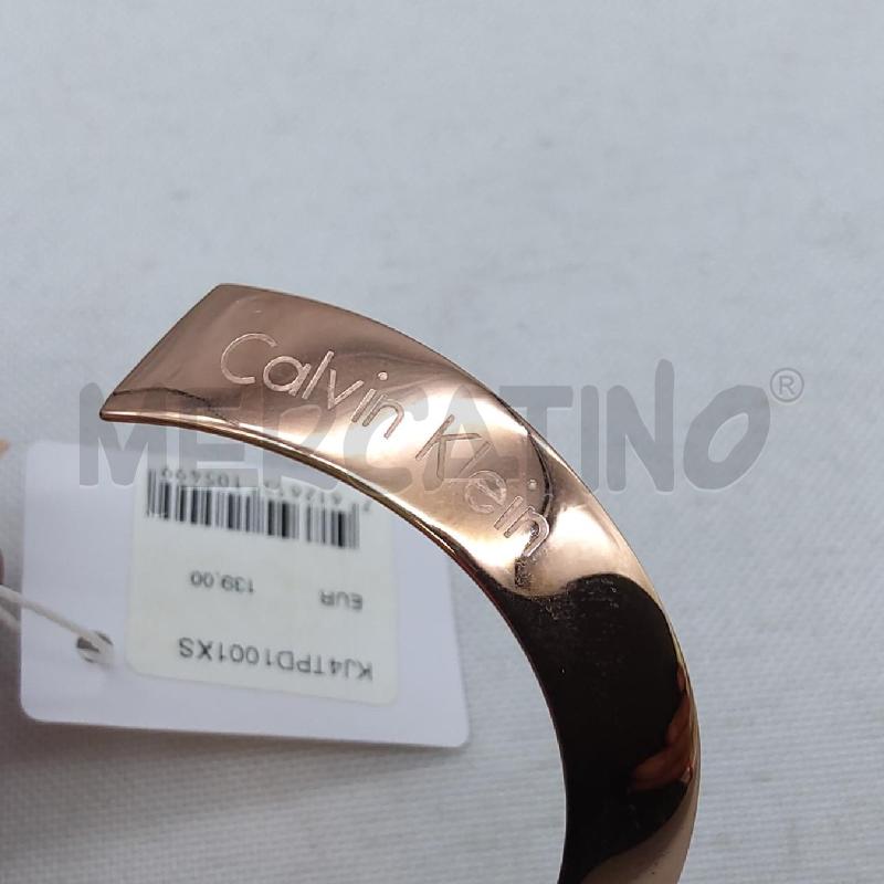 BRACCIALE CALVIN KLEIN RIGIDO PINK CLOSED B-GLE  | Mercatino dell'Usato San maurizio canavese 3