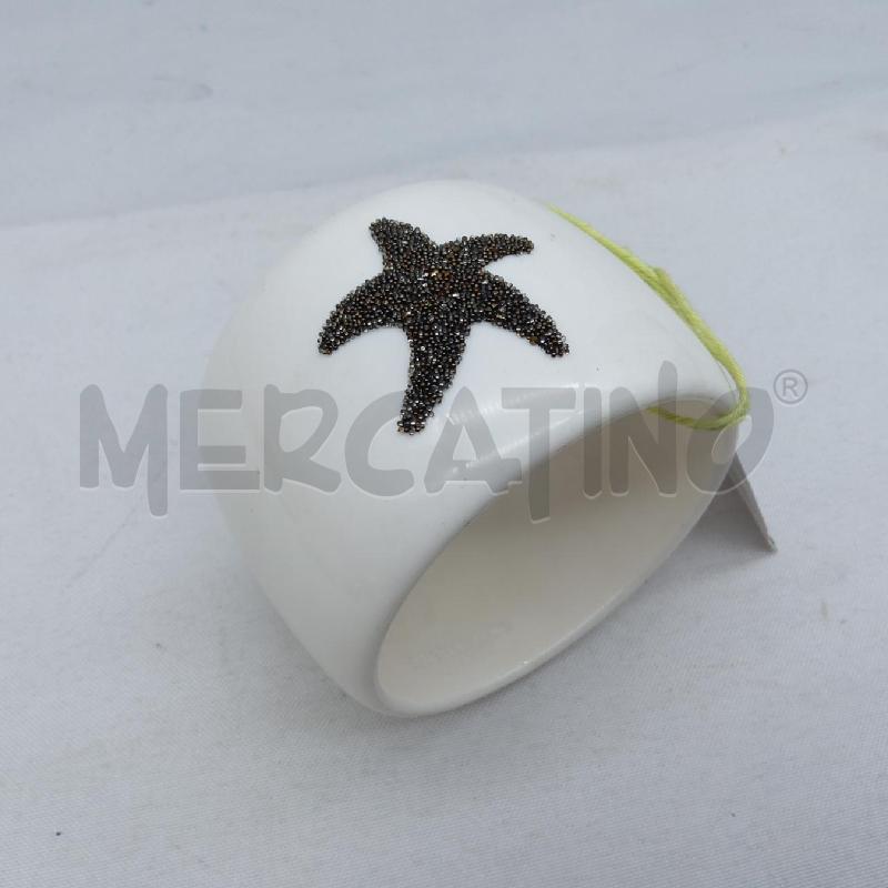 BRACCIALE RIGIDO BCO STELLA MARINA CRSTALLI | Mercatino dell'Usato San maurizio canavese 2