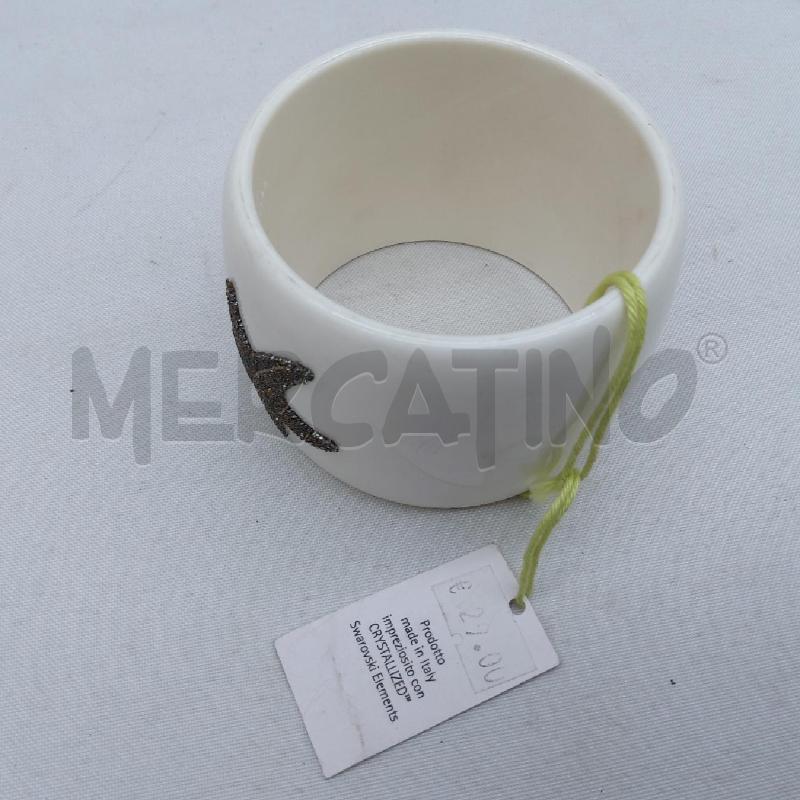 BRACCIALE RIGIDO BCO STELLA MARINA CRSTALLI | Mercatino dell'Usato San maurizio canavese 3