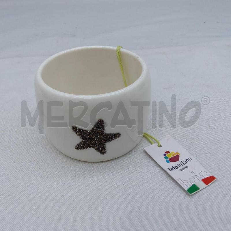 BRACCIALE RIGIDO BCO STELLINA CRISTALLI BRIOITALIANO | Mercatino dell'Usato San maurizio canavese 1