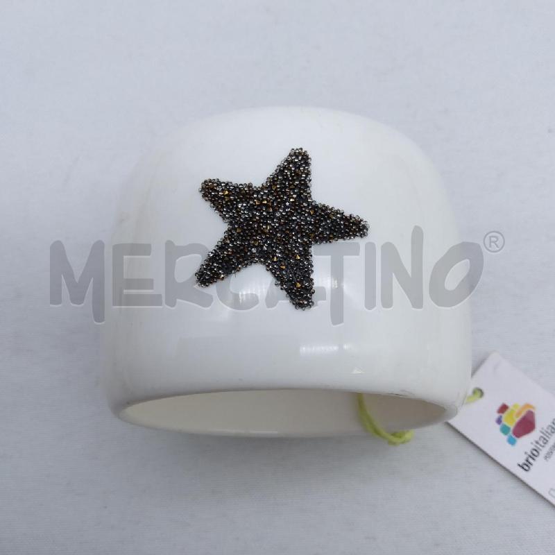 BRACCIALE RIGIDO BCO STELLINA CRISTALLI BRIOITALIANO | Mercatino dell'Usato San maurizio canavese 3