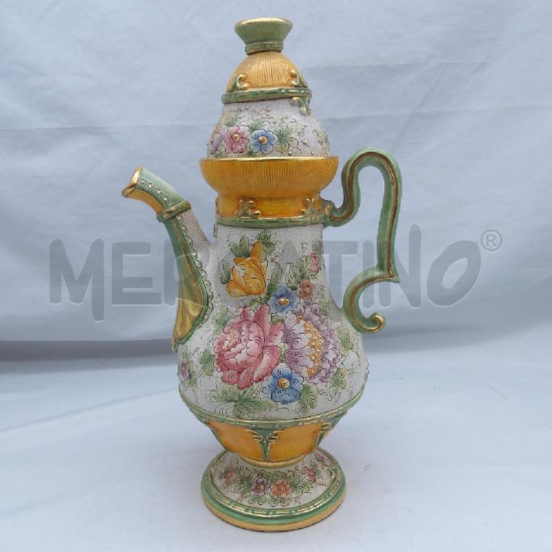 BROCCA DERUTA VERDINO ORO DECORO FIORI | Mercatino dell'Usato San maurizio canavese 1