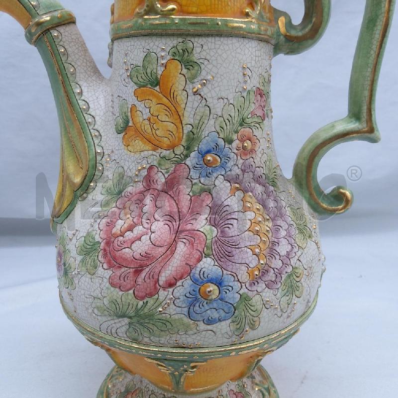 BROCCA DERUTA VERDINO ORO DECORO FIORI | Mercatino dell'Usato San maurizio canavese 2