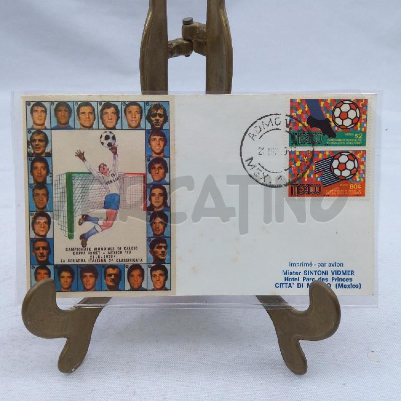 BUSTA COMMEMORATIVA MONDIALI 70 MEXICO | Mercatino dell'Usato San maurizio canavese 1