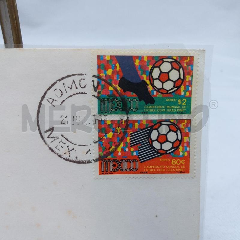 BUSTA COMMEMORATIVA MONDIALI 70 MEXICO | Mercatino dell'Usato San maurizio canavese 2