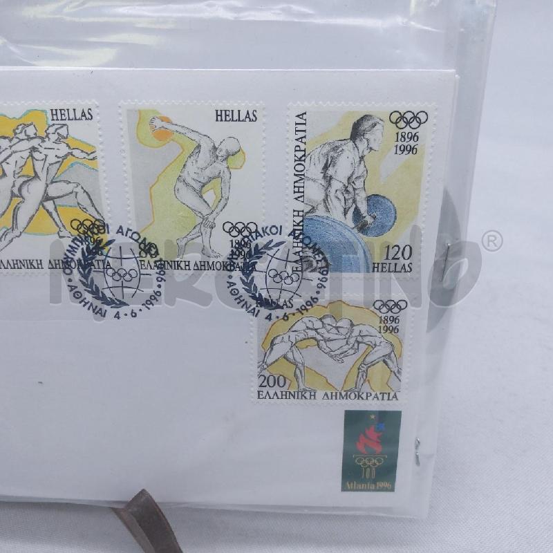 BUSTE PZ. 3 COMMEMORATIVE GIOCHI OLIMPICI ATLANTA 1996 | Mercatino dell'Usato San maurizio canavese 3