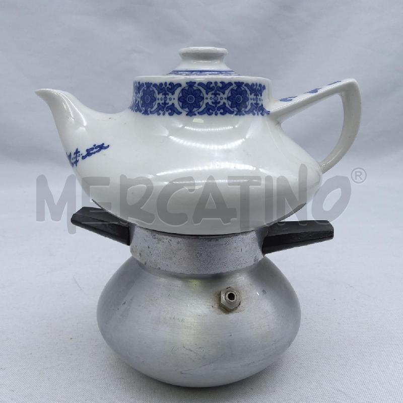 CAFFETTIERA BRICCO CERAMICA BIANCO BLU | Mercatino dell'Usato San maurizio canavese 1