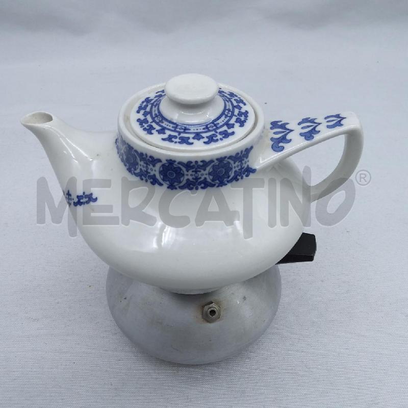 CAFFETTIERA BRICCO CERAMICA BIANCO BLU | Mercatino dell'Usato San maurizio canavese 2