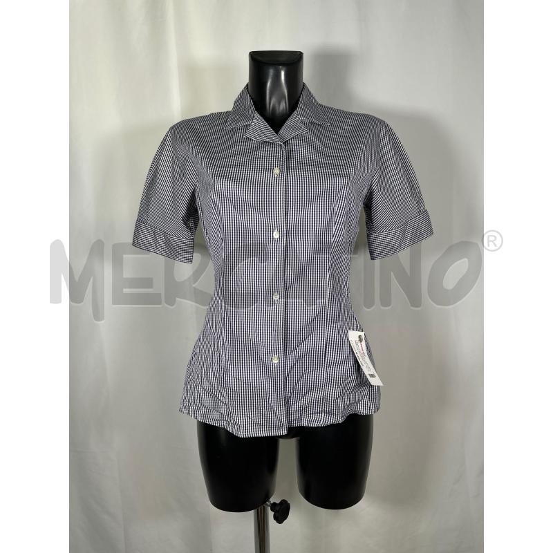 CAMICIA DONNA DOLCE&GABBANA QUADRETTI BNC BLU | Mercatino dell'Usato San maurizio canavese 1