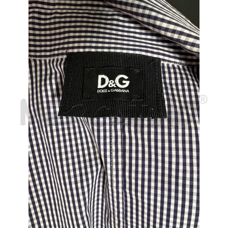 CAMICIA DONNA DOLCE&GABBANA QUADRETTI BNC BLU | Mercatino dell'Usato San maurizio canavese 5